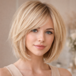 coupe carré cheveux fins sans volume avec effet densité et coiffure moderne femme