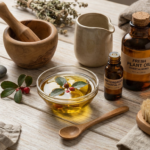 faire son huile de massage gaulthérie